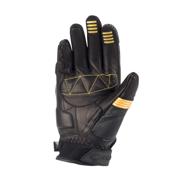 Изображение товара Мотоперчатки BERING Lady Axel BGE707-T6 (T6, черный/золотой)