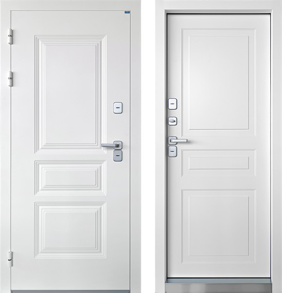 Изображение товара Входная дверь Промет Винтер-100 98x205 (левая, арктик)