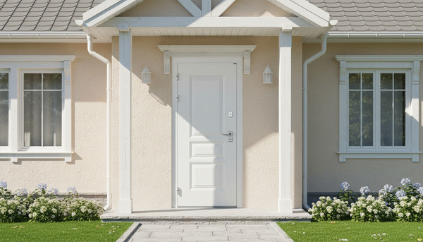 Изображение товара Входная дверь Промет Винтер-100 88x205 (правая, арктик)