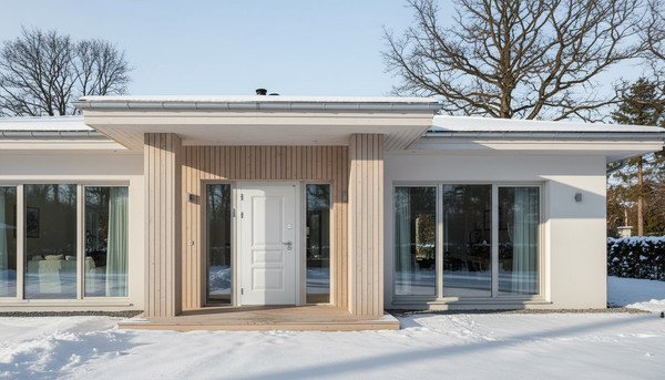 Изображение товара Входная дверь Промет Винтер-100 88x205 (правая, арктик)