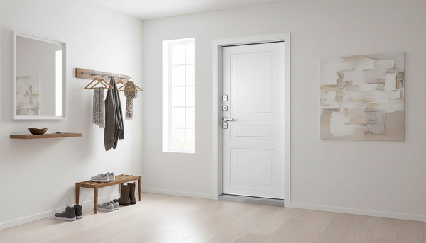 Изображение товара Входная дверь Промет Винтер-100 88x205 (правая, арктик)