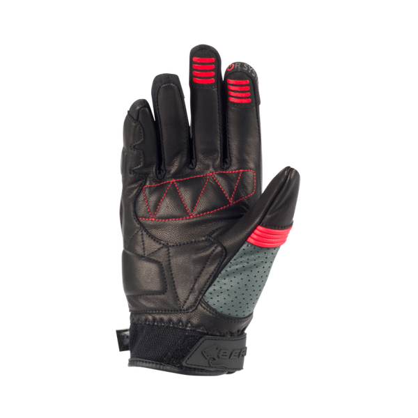 Изображение товара Мотоперчатки BERING Lady Axel BGE701-T7 (T7, черный/серый/красный)