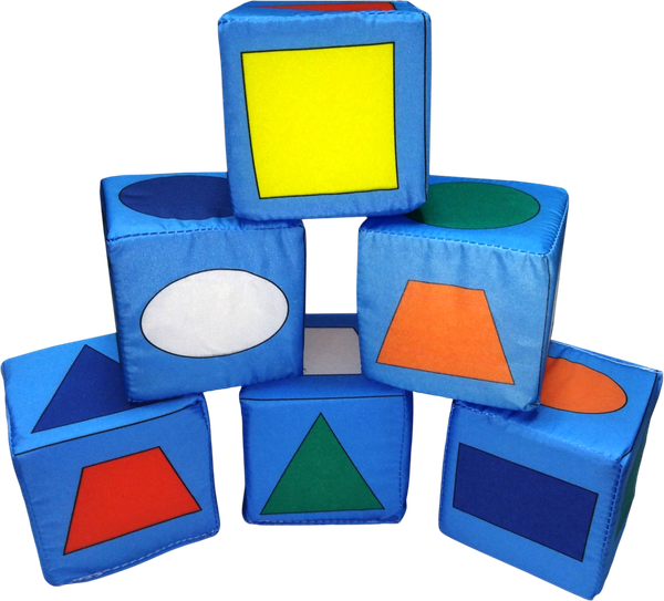 Изображение товара Развивающий игровой набор Учитель-Канц Кубики. Цвет и форма (4630075870268)