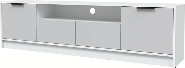 Изображение товара Тумба Интерлиния ТВ Концепт КТ-ТВ4-50 (серый/белый платинум)