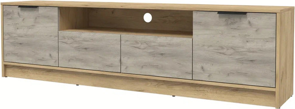 Изображение товара Тумба Интерлиния ТВ Концепт КТ-ТВ4-50 (дуб серый/дуб золотой)