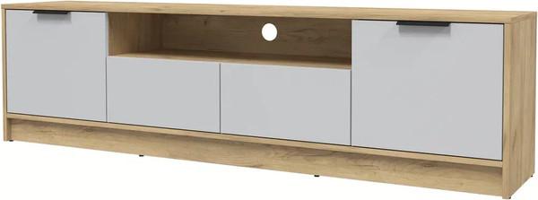 Изображение товара Тумба Интерлиния ТВ Концепт КТ-ТВ4-50 (серый/дуб золотой)