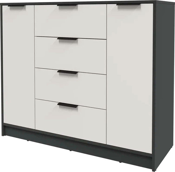 Изображение товара Тумба Интерлиния Концепт КТ-Т120 (персидский жемчуг/антрацит)