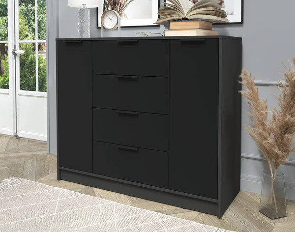 Изображение товара Тумба Интерлиния Концепт КТ-Т120 (черный/антрацит)