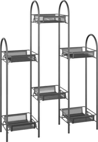 Изображение товара Стойка для цветов ЗМИ Лира 36 / ПДЦЛИ36 (графит)