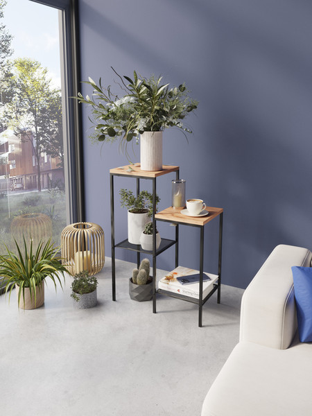 Изображение товара Стойка для цветов ЗМИ Парма 24Л / ПДЦП24Л (черный)