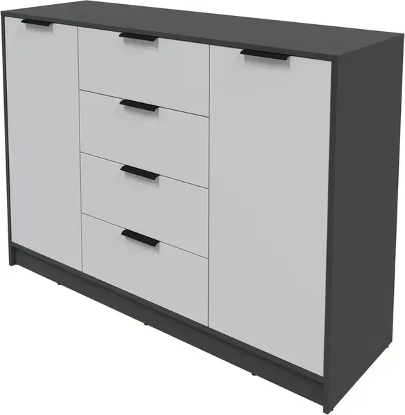 Изображение товара Тумба Интерлиния Концепт КТ-Т140 (серый/антрацит)