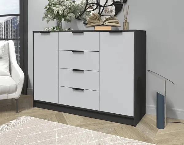 Изображение товара Тумба Интерлиния Концепт КТ-Т140 (серый/антрацит)