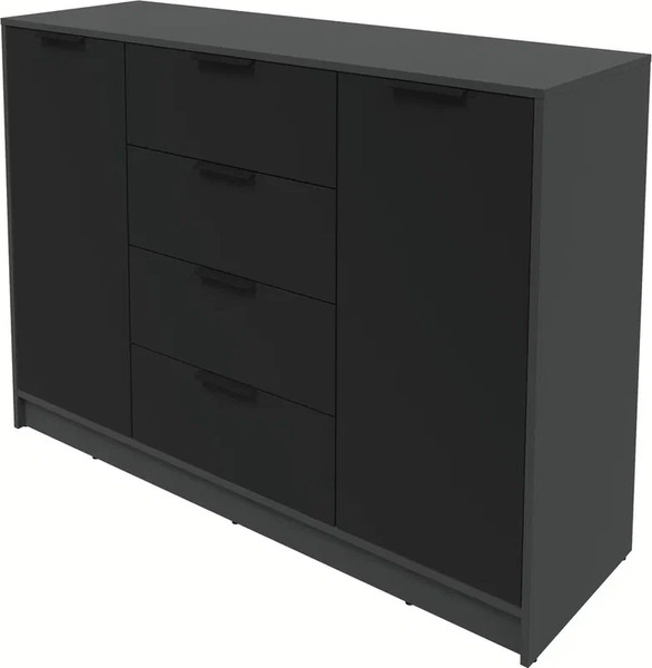 Изображение товара Тумба Интерлиния Концепт КТ-Т140 (черный/антрацит)