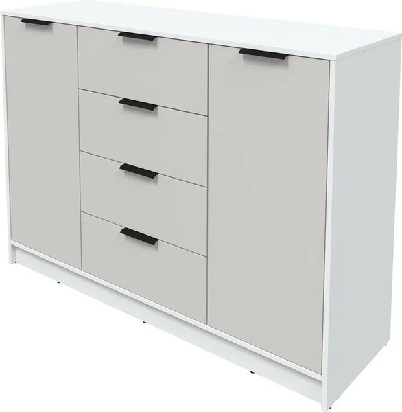 Изображение товара Тумба Интерлиния Концепт КТ-Т140 (персидский жемчуг/белый платинум)