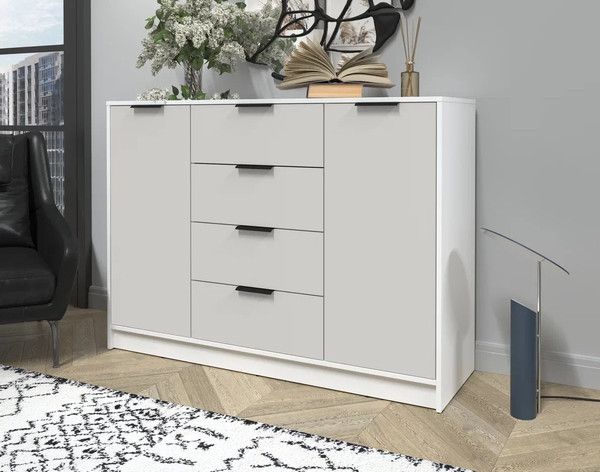 Изображение товара Тумба Интерлиния Концепт КТ-Т140 (персидский жемчуг/белый платинум)