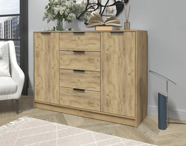 Изображение товара Тумба Интерлиния Концепт КТ-Т140 (дуб золотой/дуб золотой)