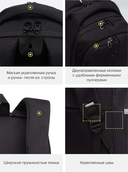 Изображение товара Рюкзак Grizzly RD-540-2 (черный)