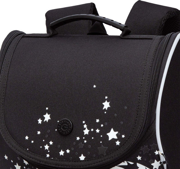 Изображение товара Школьный рюкзак Grizzly RAm-584-7 (черный/белый)