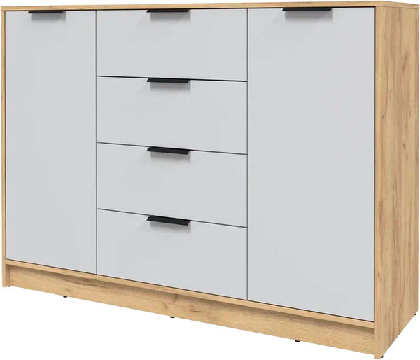 Изображение товара Тумба Интерлиния Концепт КТ-Т140 (серый/дуб золотой)