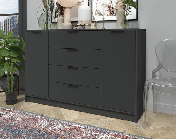 Изображение товара Тумба Интерлиния Концепт КТ-Т160 (антрацит/антрацит)