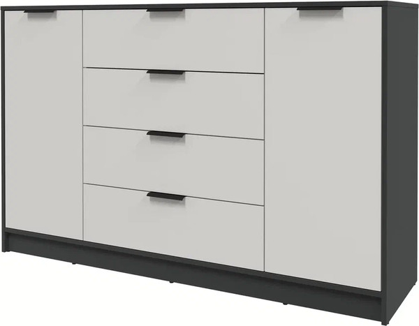 Изображение товара Тумба Интерлиния Концепт КТ-Т160 (персидский жемчуг/антрацит)