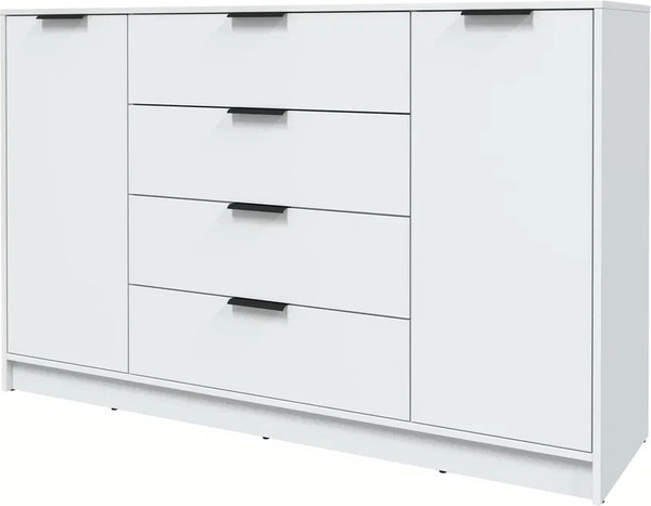 Изображение товара Тумба Интерлиния Концепт КТ-Т160 (белый платинум/белый платинум)