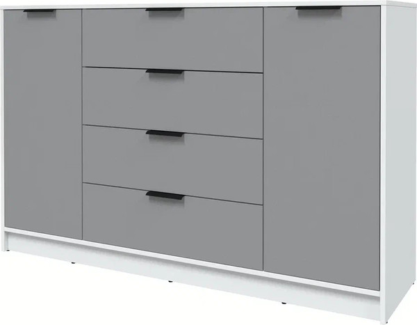 Изображение товара Тумба Интерлиния Концепт КТ-Т160 (серебро/белый платинум)