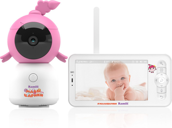 Изображение товара Видеоняня Ramili Baby. Нюша. Малышарики / RV100NUSHA