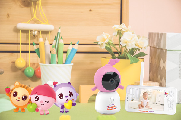 Изображение товара Видеоняня Ramili Baby. Нюша. Малышарики / RV100NUSHA