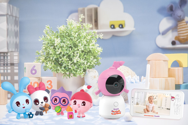 Изображение товара Видеоняня Ramili Baby. Нюша. Малышарики / RV100NUSHA