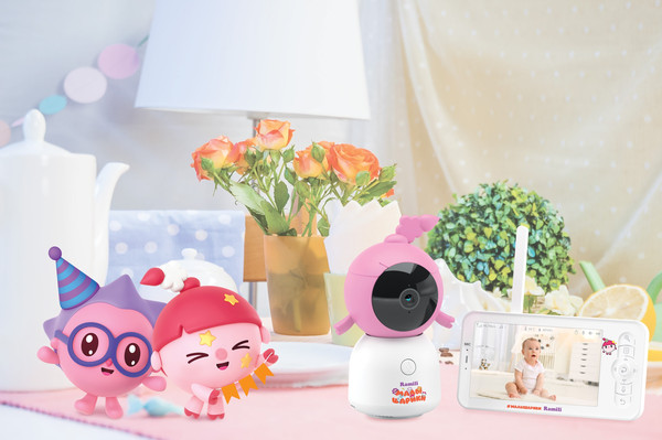 Изображение товара Видеоняня Ramili Baby. Нюша. Малышарики / RV100NUSHA