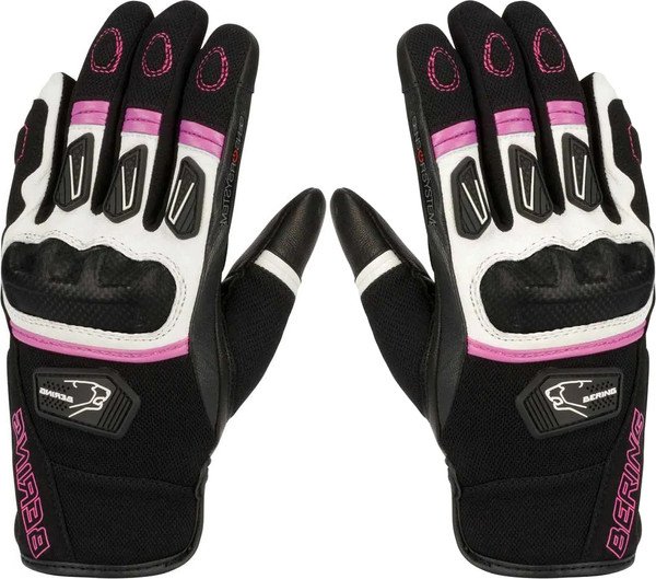 Изображение товара Мотоперчатки BERING Lady Ursula BGE396-T9 (T9, черный/фуксия)