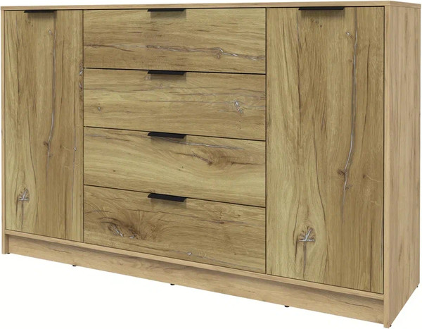 Изображение товара Тумба Интерлиния Концепт КТ-Т160 (дуб нокс/дуб золотой)