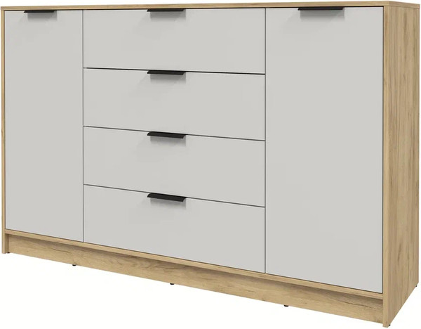 Изображение товара Тумба Интерлиния Концепт КТ-Т160 (персидский жемчуг/дуб золотой)