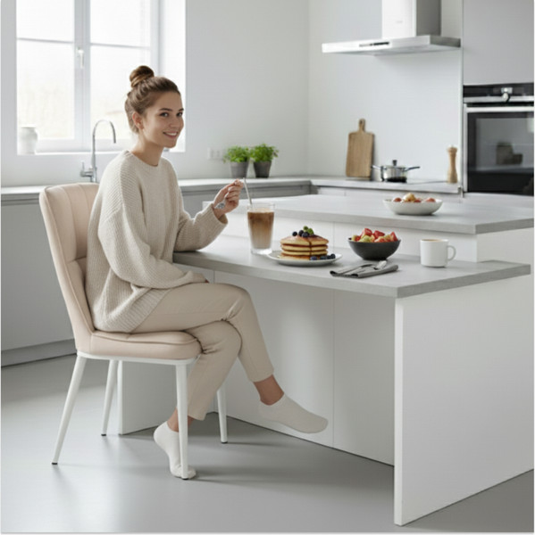 Изображение товара Стул Arvento Гранд (бежевый/белый)