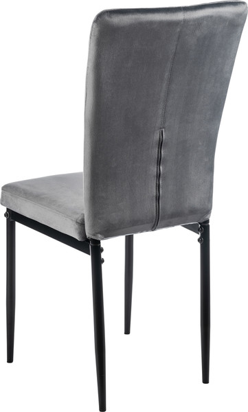Изображение товара Стул Mio Tesoro Луи DC-060A (G062-40 темно-серый/черный)