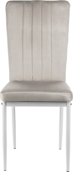 Изображение товара Стул Mio Tesoro Луи DC-060A (G062-37 серый/белый)
