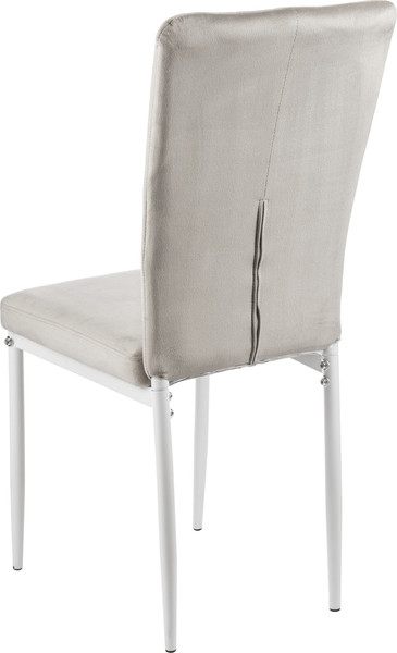 Изображение товара Стул Mio Tesoro Луи DC-060A (G062-37 серый/белый)