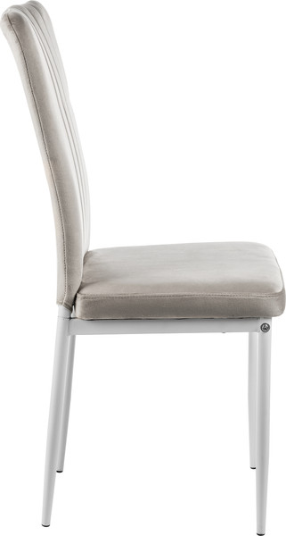 Изображение товара Стул Mio Tesoro Луи DC-060A (G062-37 серый/белый)