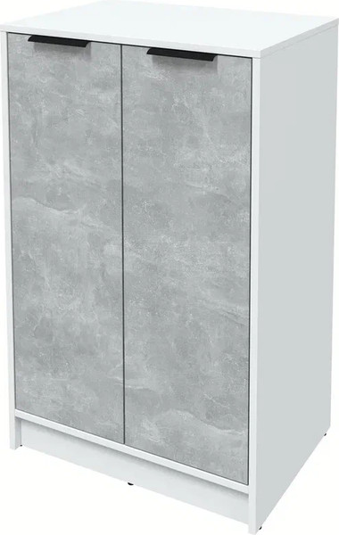 Изображение товара Тумба Интерлиния Концепт КТ-Т64 (бетон/белый платинум)