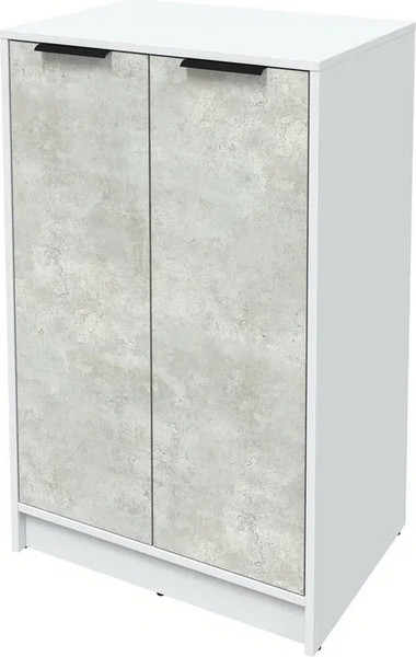 Изображение товара Тумба Интерлиния Концепт КТ-Т64 (бетон лайт/белый платинум)