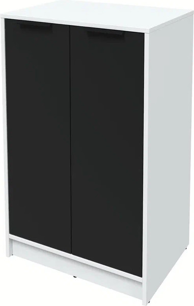 Изображение товара Тумба Интерлиния Концепт КТ-Т64 (черный/белый платинум)