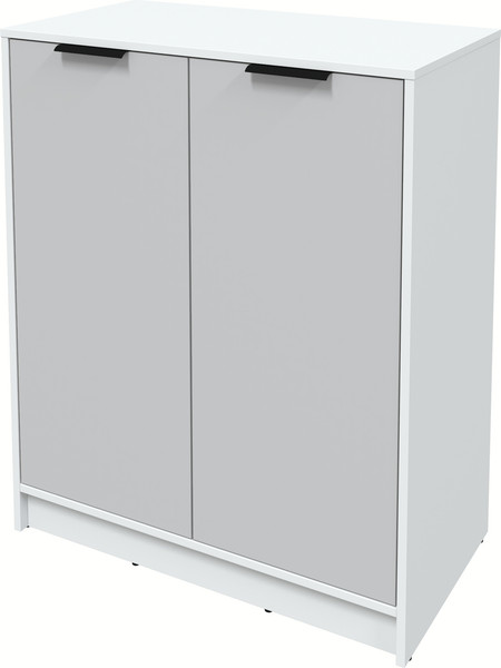 Изображение товара Тумба Интерлиния Концепт КТ-Т84 (серый/белый платинум)