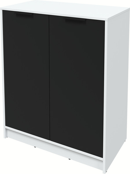 Изображение товара Тумба Интерлиния Концепт КТ-Т84 (черный/белый платинум)