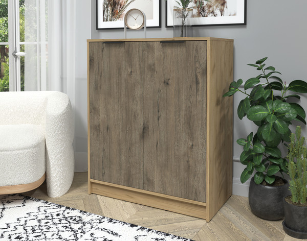 Изображение товара Тумба Интерлиния Концепт КТ-Т84 (дуб веллингтон/дуб золотой)