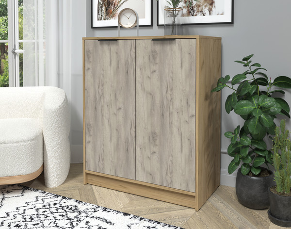 Изображение товара Тумба Интерлиния Концепт КТ-Т84 (дуб серый/дуб золотой)