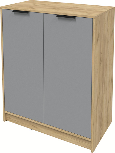 Изображение товара Тумба Интерлиния Концепт КТ-Т84 (серебро/дуб золотой)