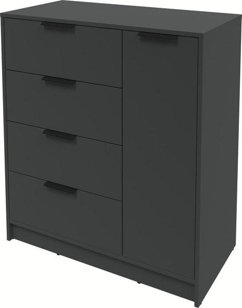 Изображение товара Тумба Интерлиния Концепт КТ-Т90 (антрацит/антрацит)