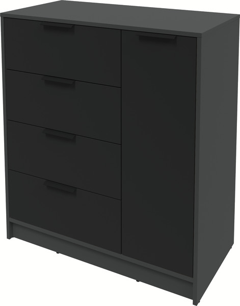 Изображение товара Тумба Интерлиния Концепт КТ-Т90 (черный/антрацит)