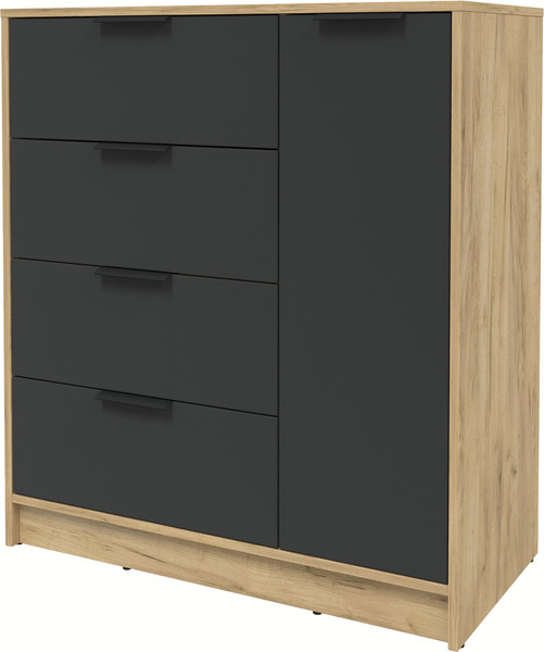 Изображение товара Тумба Интерлиния Концепт КТ-Т90 (антрацит/дуб золотой)